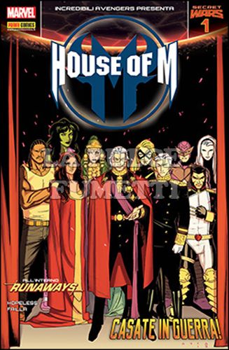 INCREDIBILI AVENGERS #    29 - HOUSE OF M 1 - SECRET WARS